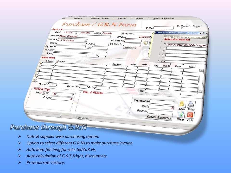 Grn To Purchase Form